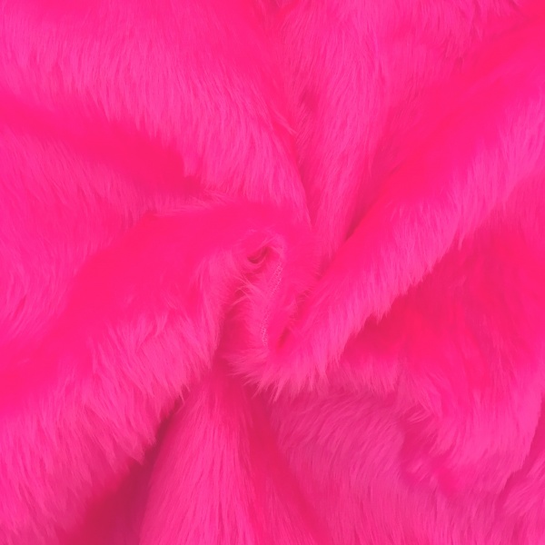 Plain Fur - BRIGHT PINK